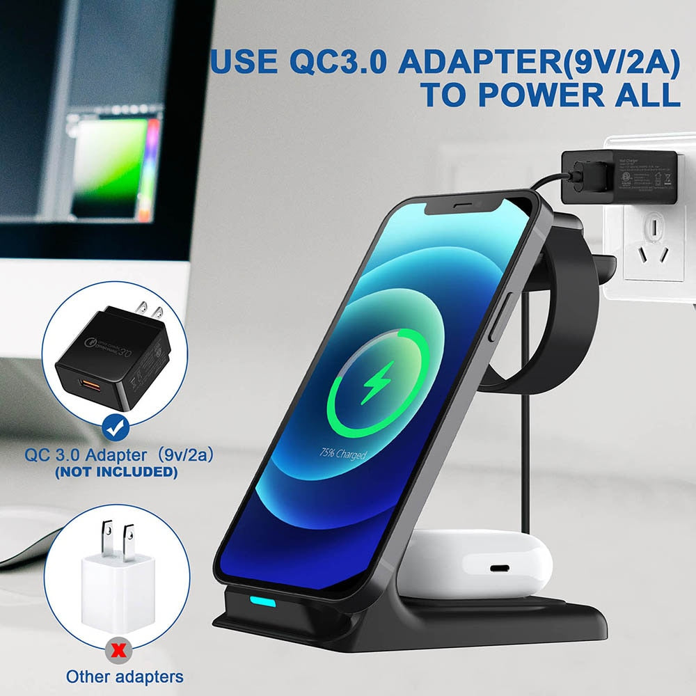 Apple 3 In 1 Fast Charging Dock Station